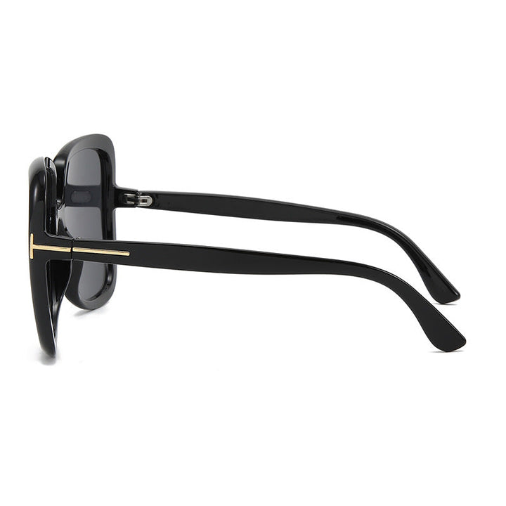 Women elegant oversized sunglasses with delicate frame Kalsten