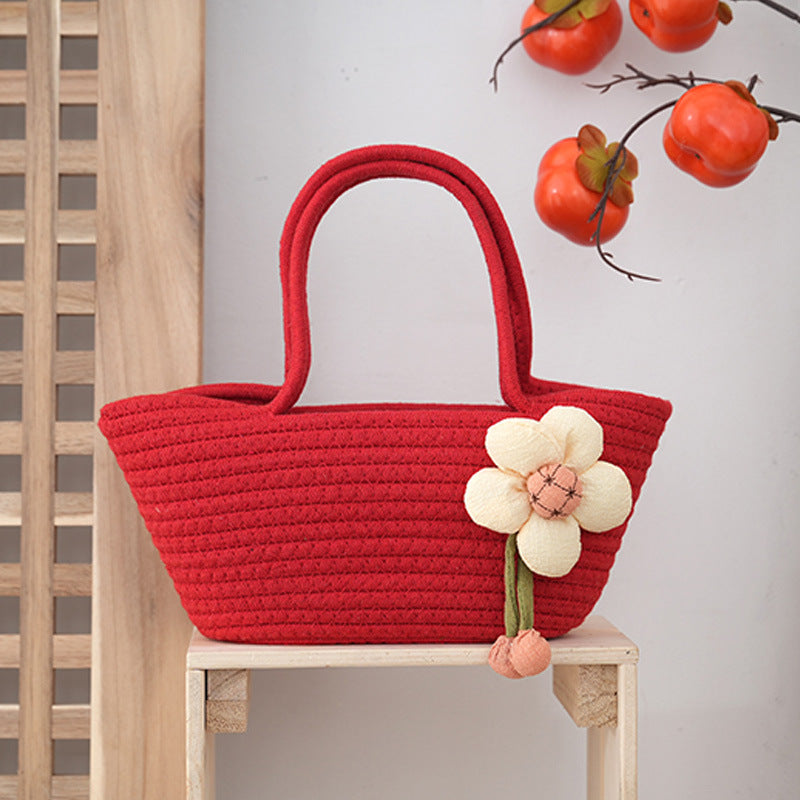 Flower-shaped tote bag Kalsten
