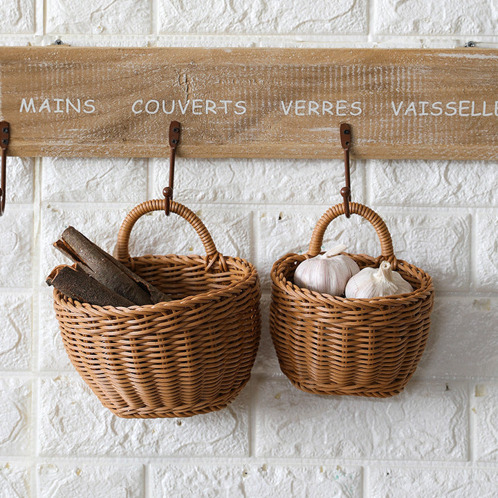 Handcrafted Eco-Friendly Woven Storage Basket Kalsten