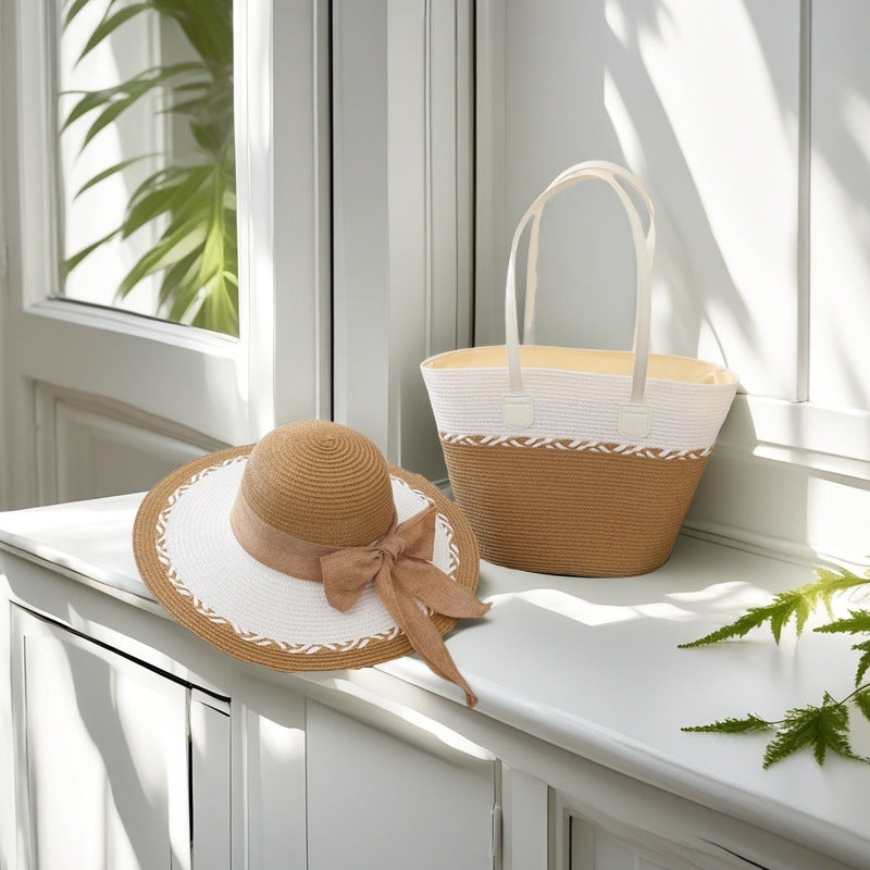 Stylish Sun Hat and Practical Beach Bag Kalsten