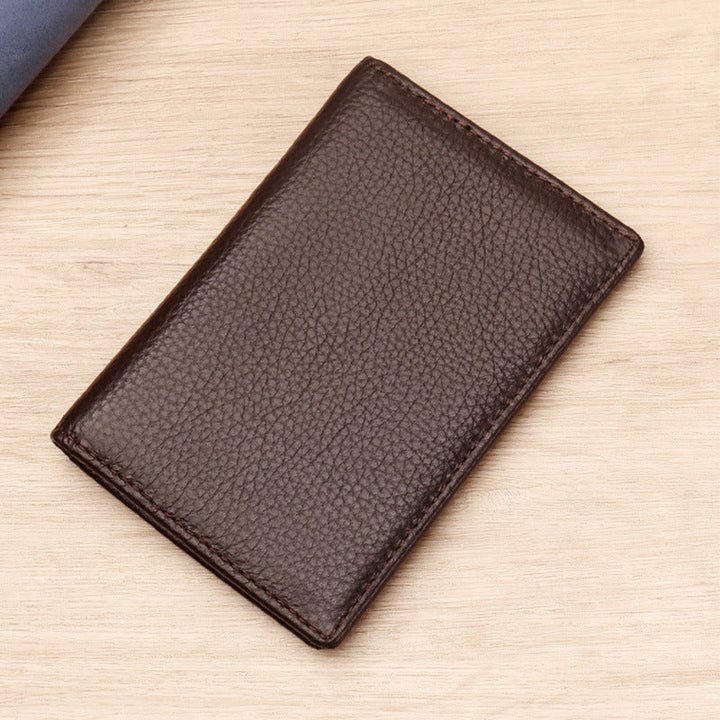 Premium Textured Leather Card Holder kalsten