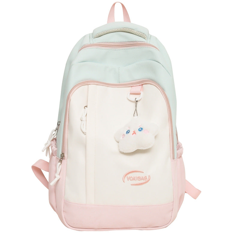Trendy Multi-Pocket School Backpack Kalsten