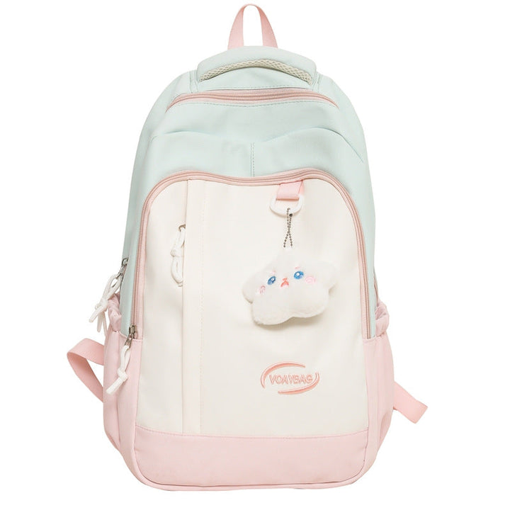 Trendy Multi-Pocket School Backpack Kalsten