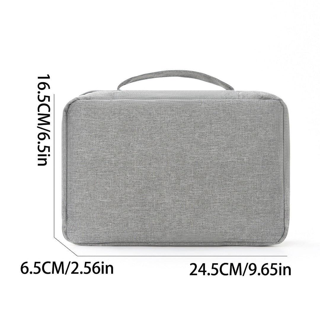 Travel toiletry bag with hooks and multiple compartments Kalsten