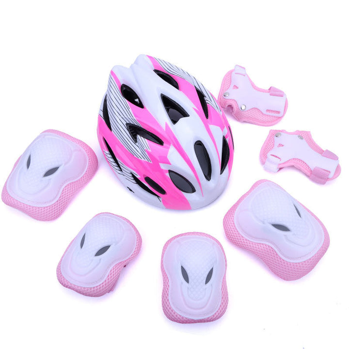 Children's Cycling Safety Helmet and Protective Gear Set Kalsten