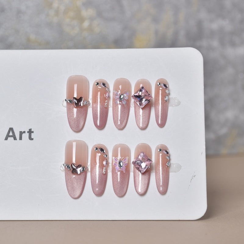Decorative Animal Print Press-On Nail Set Kalsten