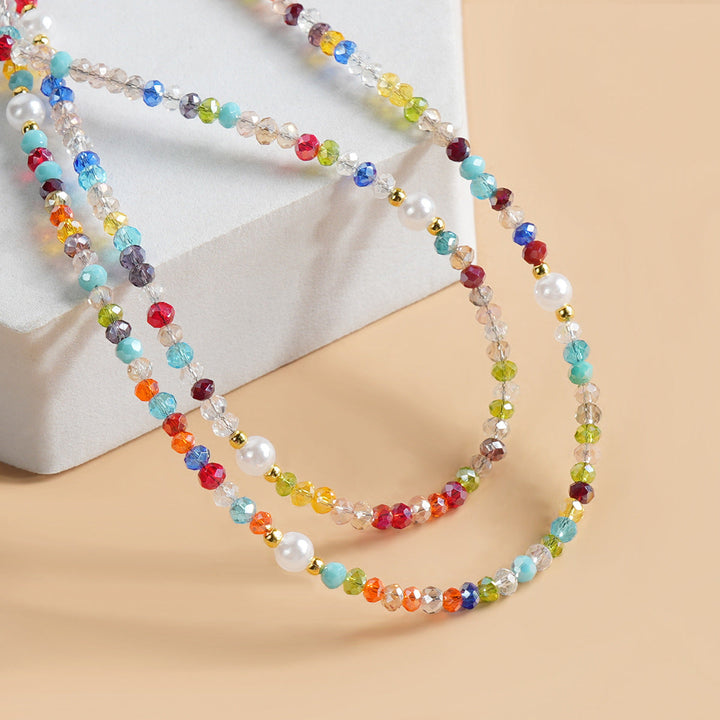 Decorative Colorful Beaded Eyewear Chain Kalsten