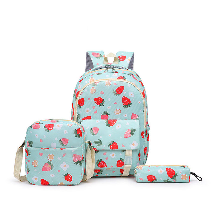 Backpack set with fruity design Kalsten