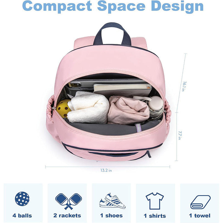 Multifunctional Tennis Backpack with Separate Shoe and Racket Compartment Kalsten
