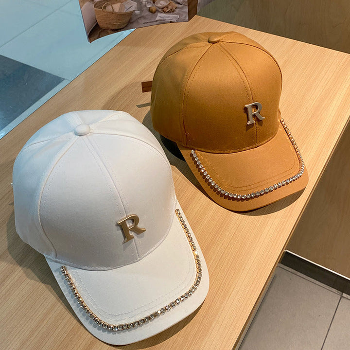 Women's Studded Rhinestone Baseball Cap Kalsten