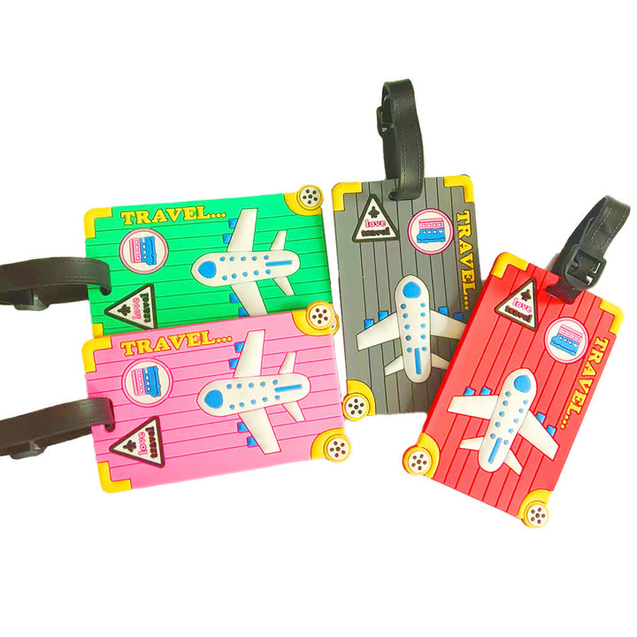 Unisex luggage tag in creative airplane design Kalsten