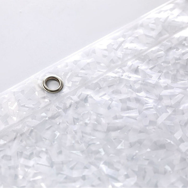 Elegant Textured Shower Curtain Kalsten