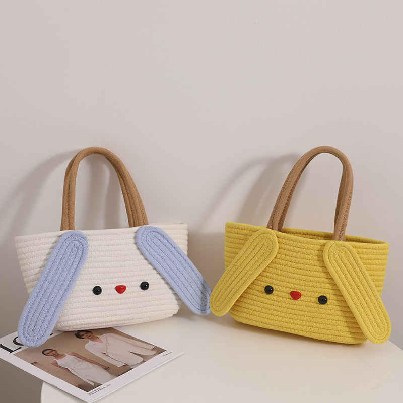 Playful fabric bag with animal motif Kalsten