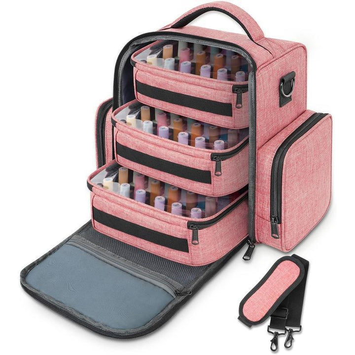 Practical cosmetic bag with multiple compartments Kalsten