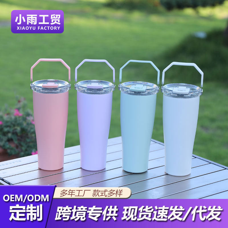 Unisex ergonomic travel mug with integrated handle Kalsten