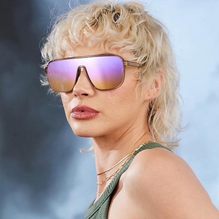 Women's oversized glasses with sturdy frame and generous field of vision Kalsten