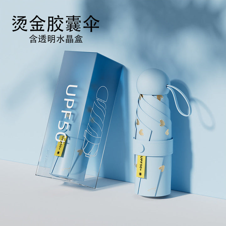 Ladies UV Protection Folding Umbrella with Innovative Design Kalsten