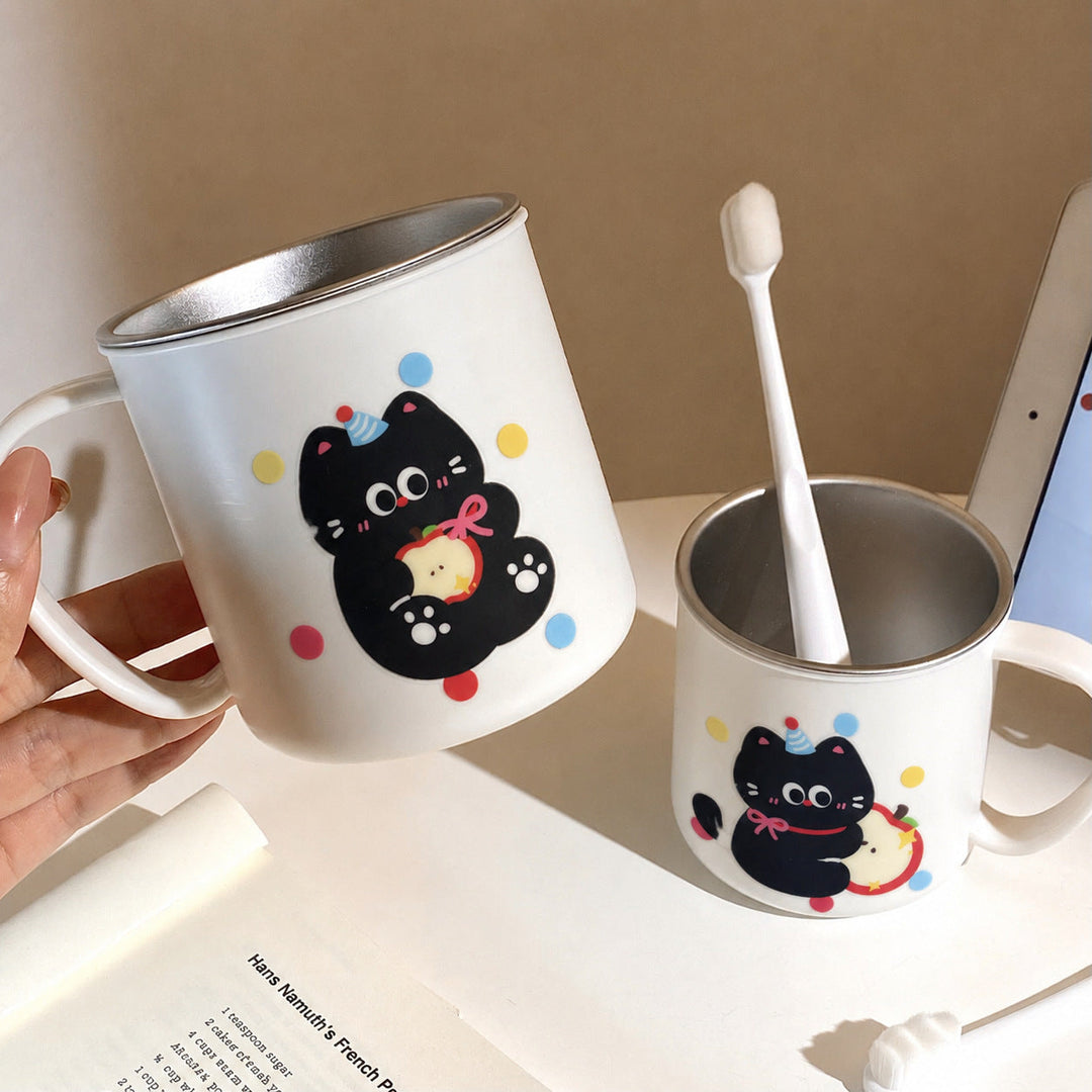 Ceramic mug with playful animal motif Kalsten