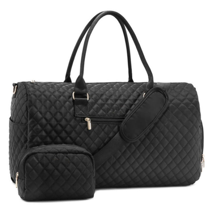 Fashionable and Luxurious Travel Bag with Removable Cosmetic Bag Kalsten