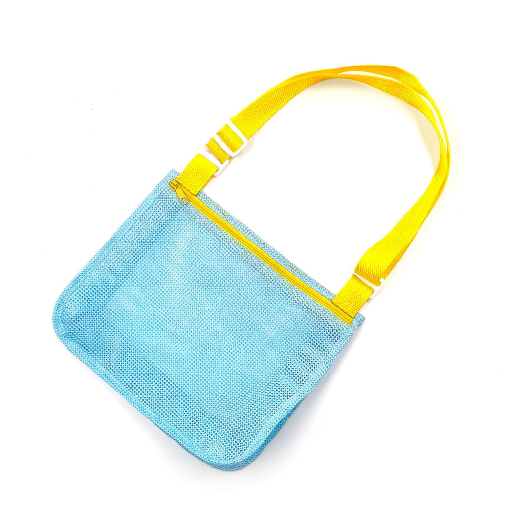 Versatile Beach Bag In Airy Mesh Design Kalsten