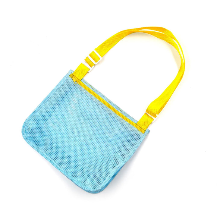 Versatile Beach Bag In Airy Mesh Design Kalsten