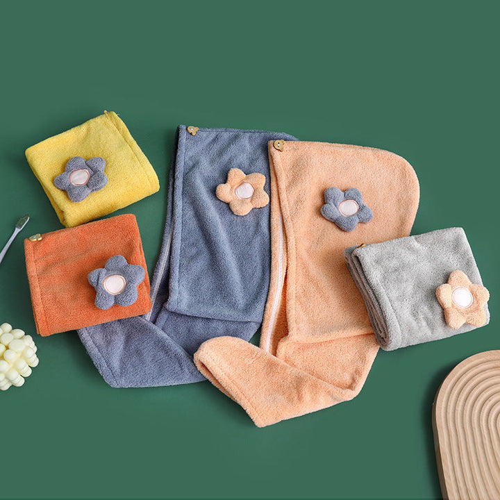 Women's Hair Turban with Practical Button Kalsten