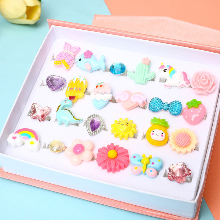 Unisex Creative Decoration Set with Colorful Motif Buttons Kalsten