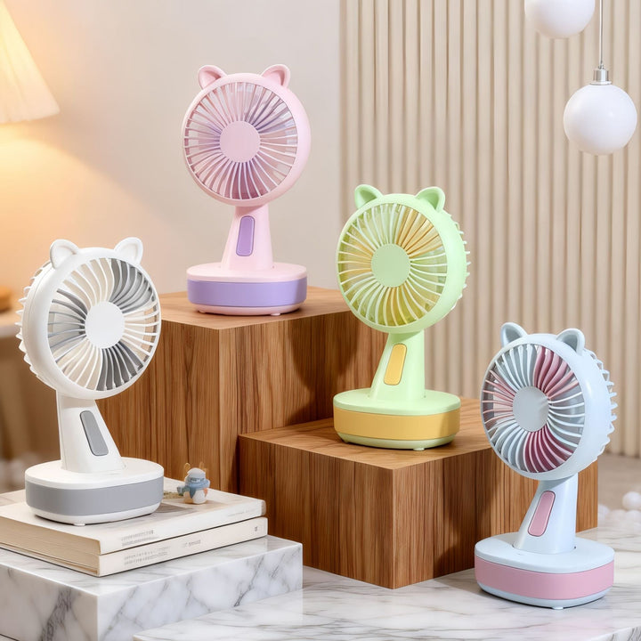 Women's portable mini hand fan in creative skull design Kalsten