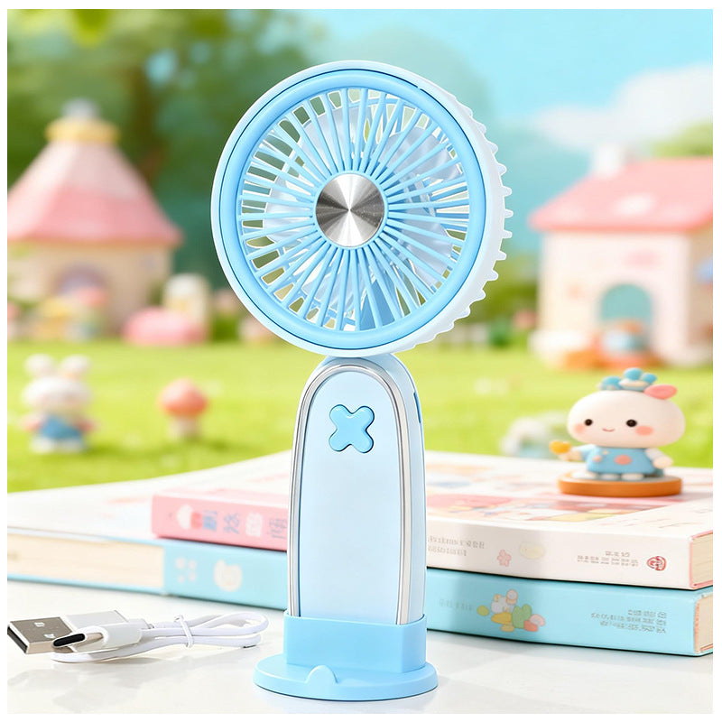 Women Portable USB Mini Fan with Ergonomic Shape Kalsten