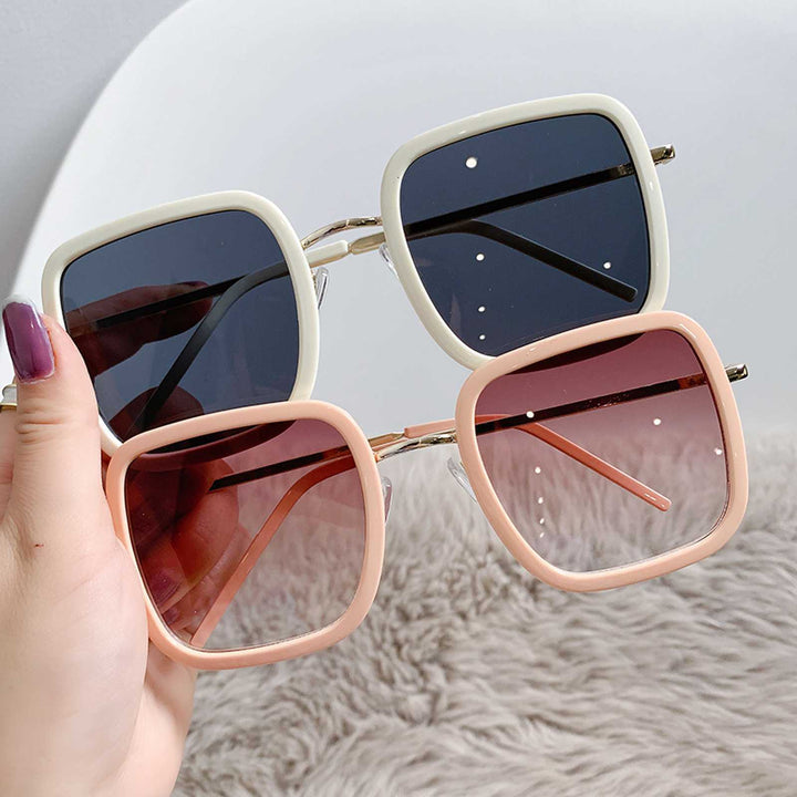 Women's sunglasses with square frame and polarized lenses Kalsten