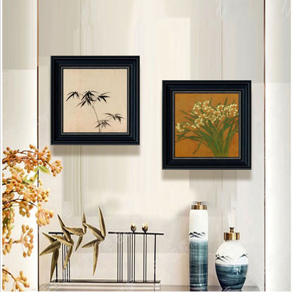 Elegant Framed Botanical Wall Decoration