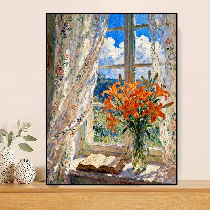 Vintage Floral Canvas Art Print Kalsten