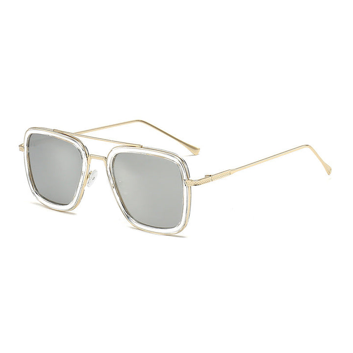 Women's stylish square sunglasses with metallic details Kalsten
