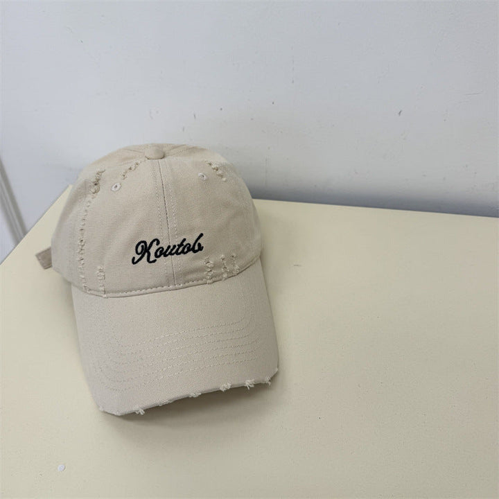 Men's Distressed Cotton Baseball Cap Kalsten 1783921814
