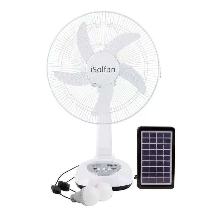 Women's Solar-Powered High-Performance Fan with Remote Control and Intelligent Control System Kalsten