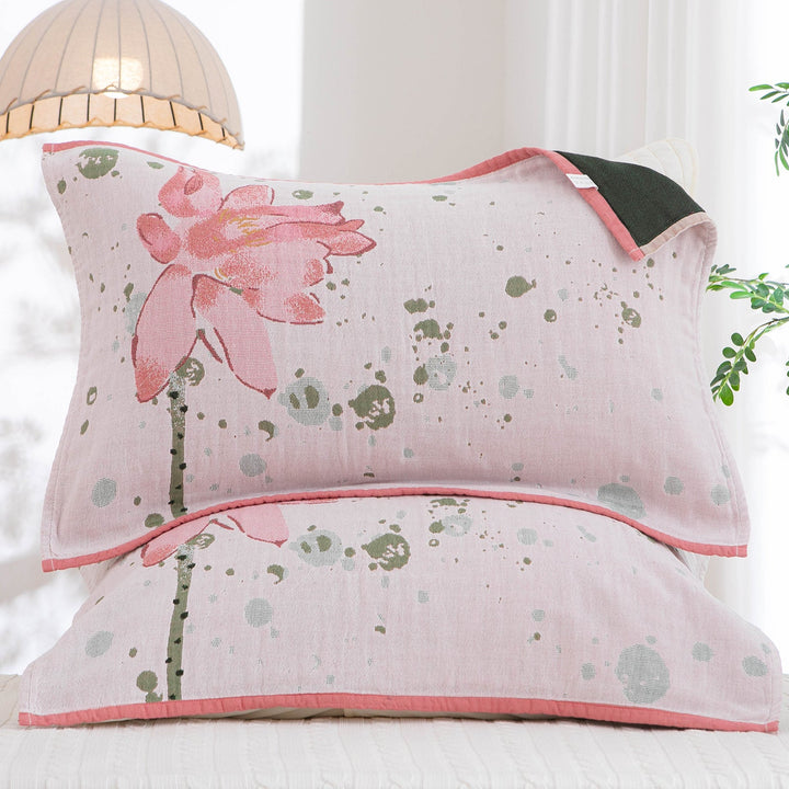 Women Decorative Pillow with Floral Pattern and High-Quality Cotton Kalsten