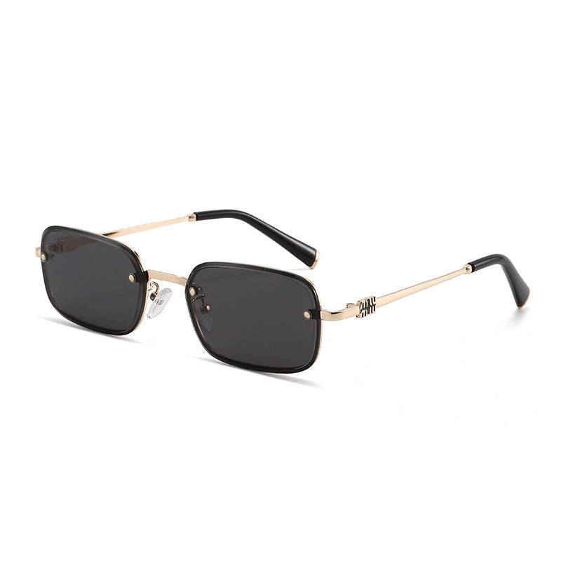 Women's sunglasses with elegant, rectangular frame and polarizing lenses Kalsten