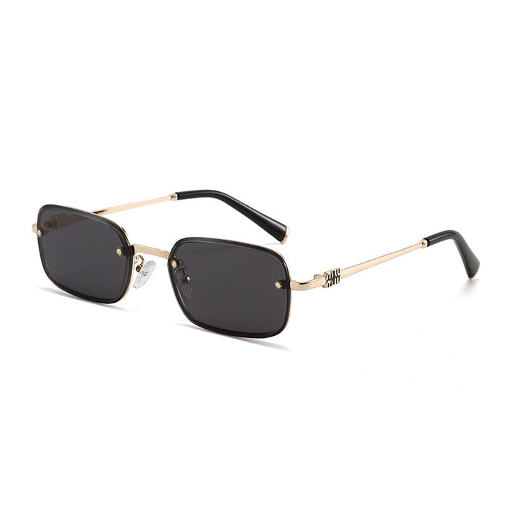 Women's sunglasses with elegant, rectangular frame and polarizing lenses Kalsten