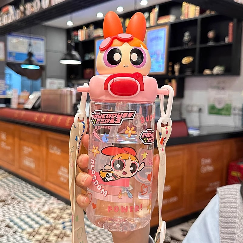 Ladies interactive drinking bottle with character design Kalsten
