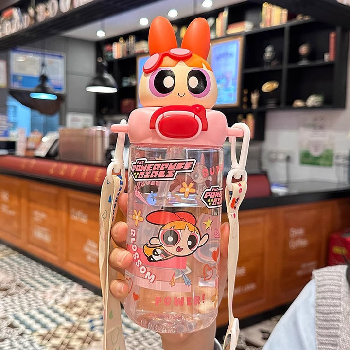 Ladies interactive drinking bottle with character design Kalsten