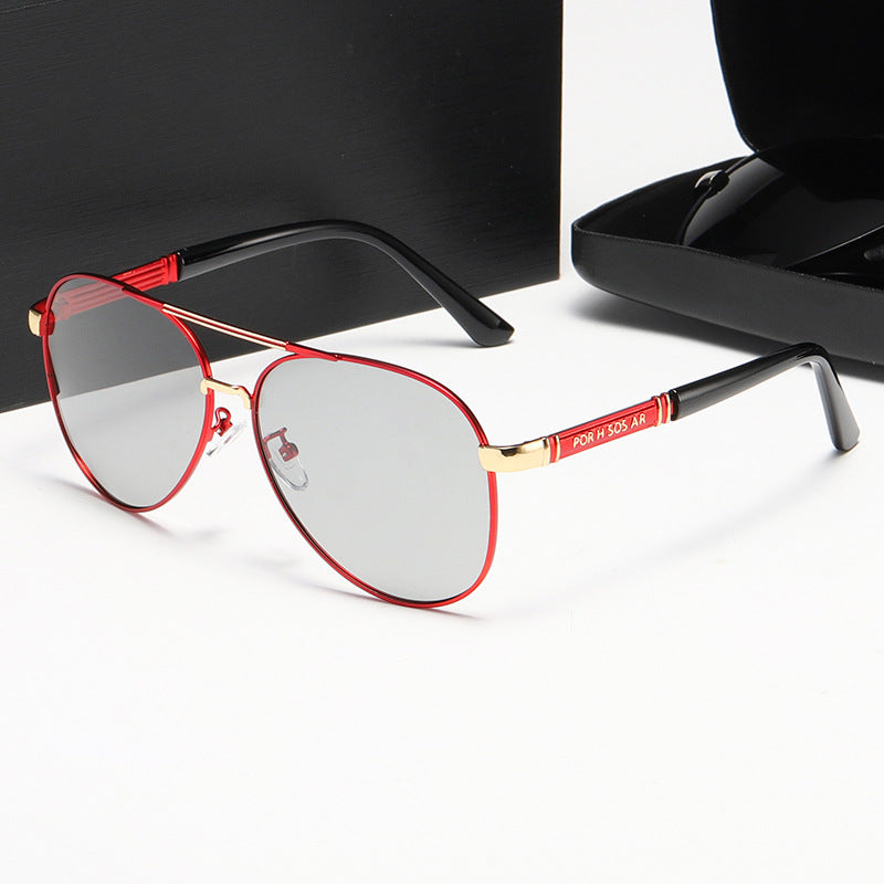 Women's Elegant Pilot Sunglasses with High-Quality Polarized Lenses Kalsten