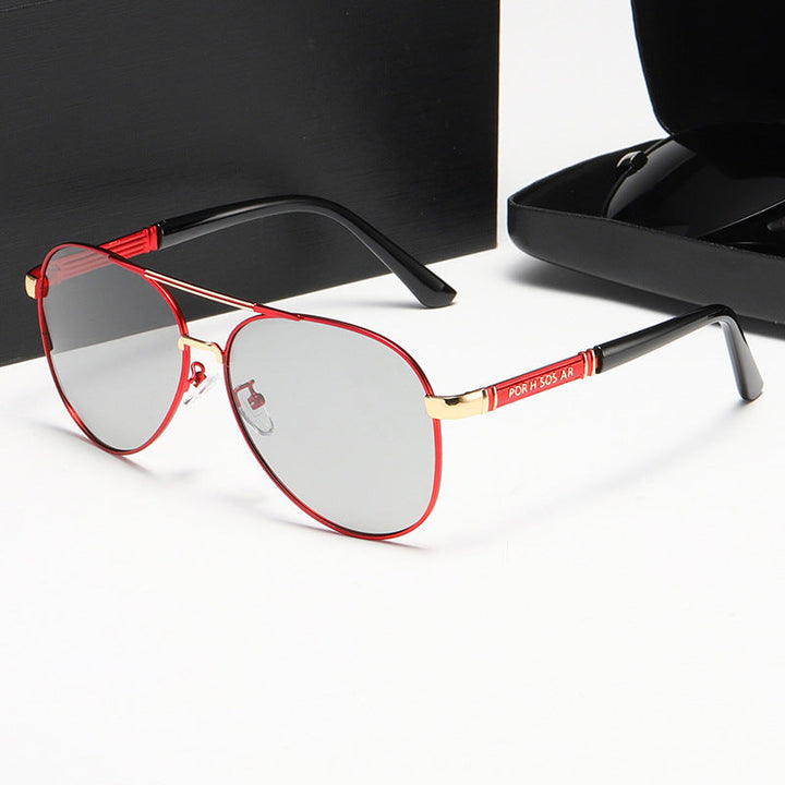 Women's Elegant Pilot Sunglasses with High-Quality Polarized Lenses Kalsten