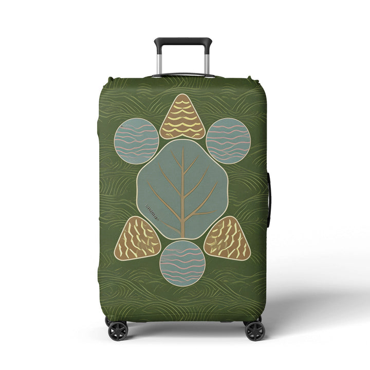 Women's suitcase cover with modern graphic design Kalsten