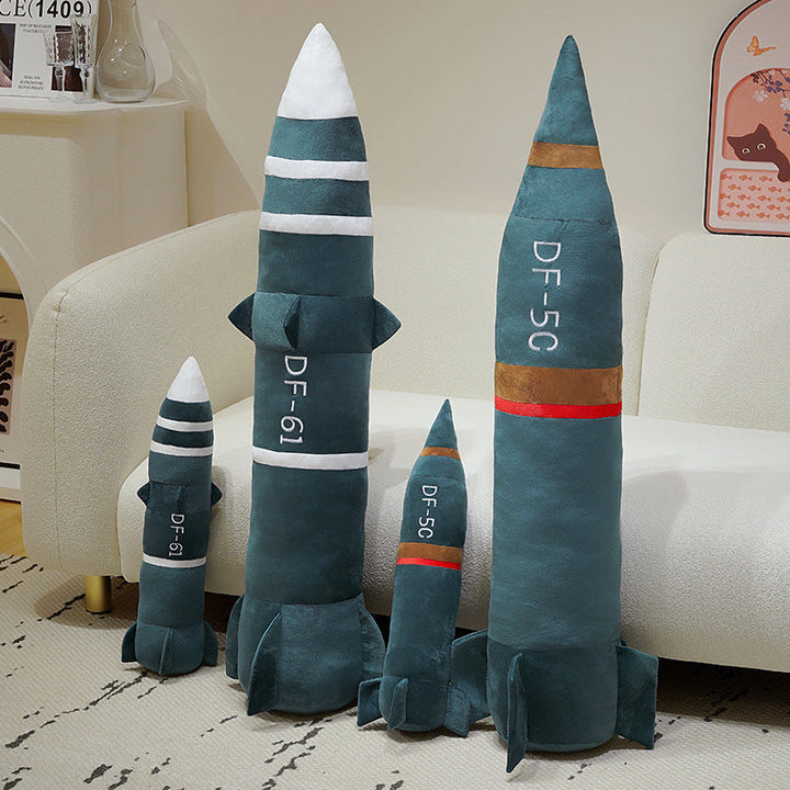 Plush Neck Support Pillow in Rocket Design Kalsten