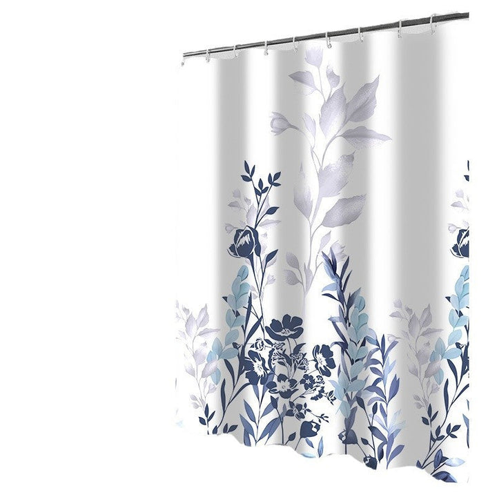 Women's Floral Design Shower Curtain Kalsten