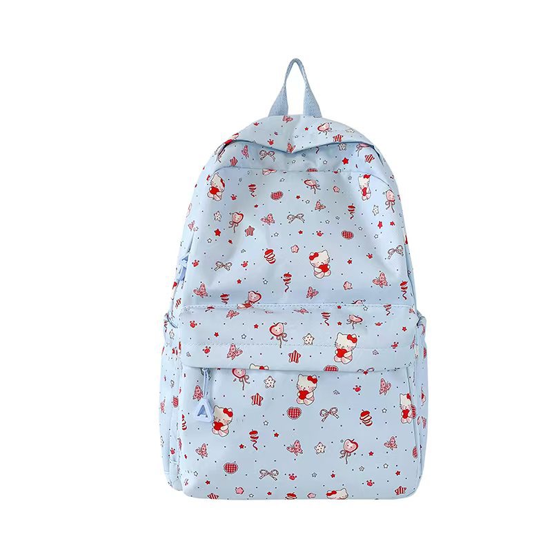 Character Print School Backpack Kalsten