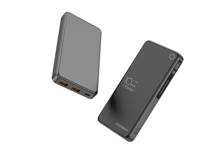 Portable power bank with intelligent LCD display and fast charging function Kalsten