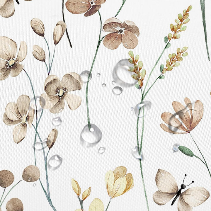 Floral Print Shower Curtain Kalsten