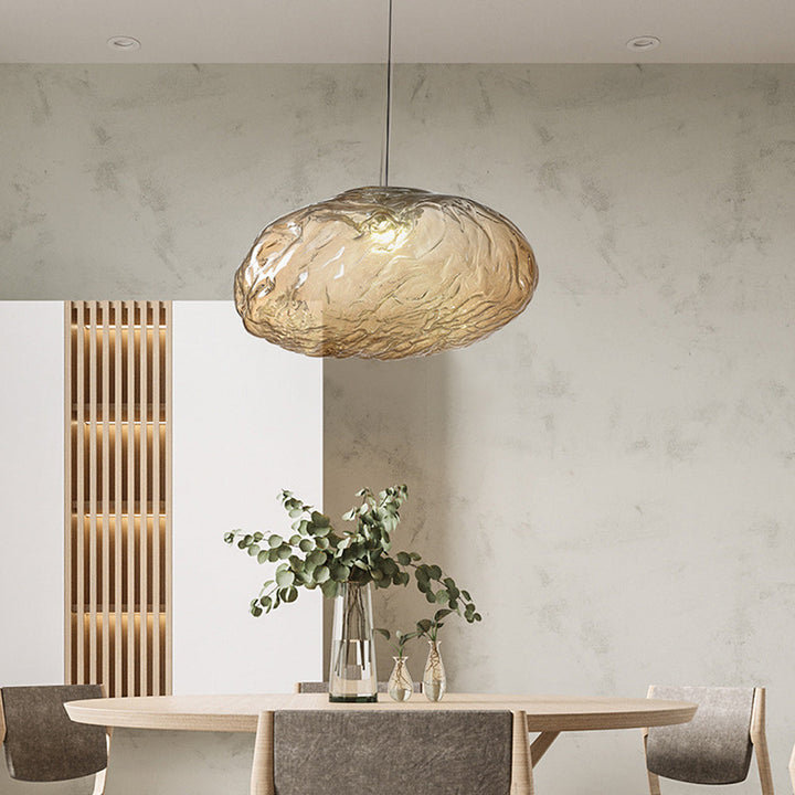 Stylish Glass Cloud Shape Pendant Light Indoor Fixture Decorative Light | Kalsten