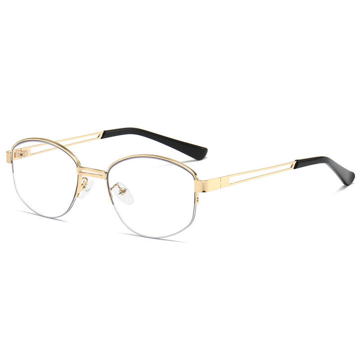 Women's fashionable glasses with modern metal frame Kalsten